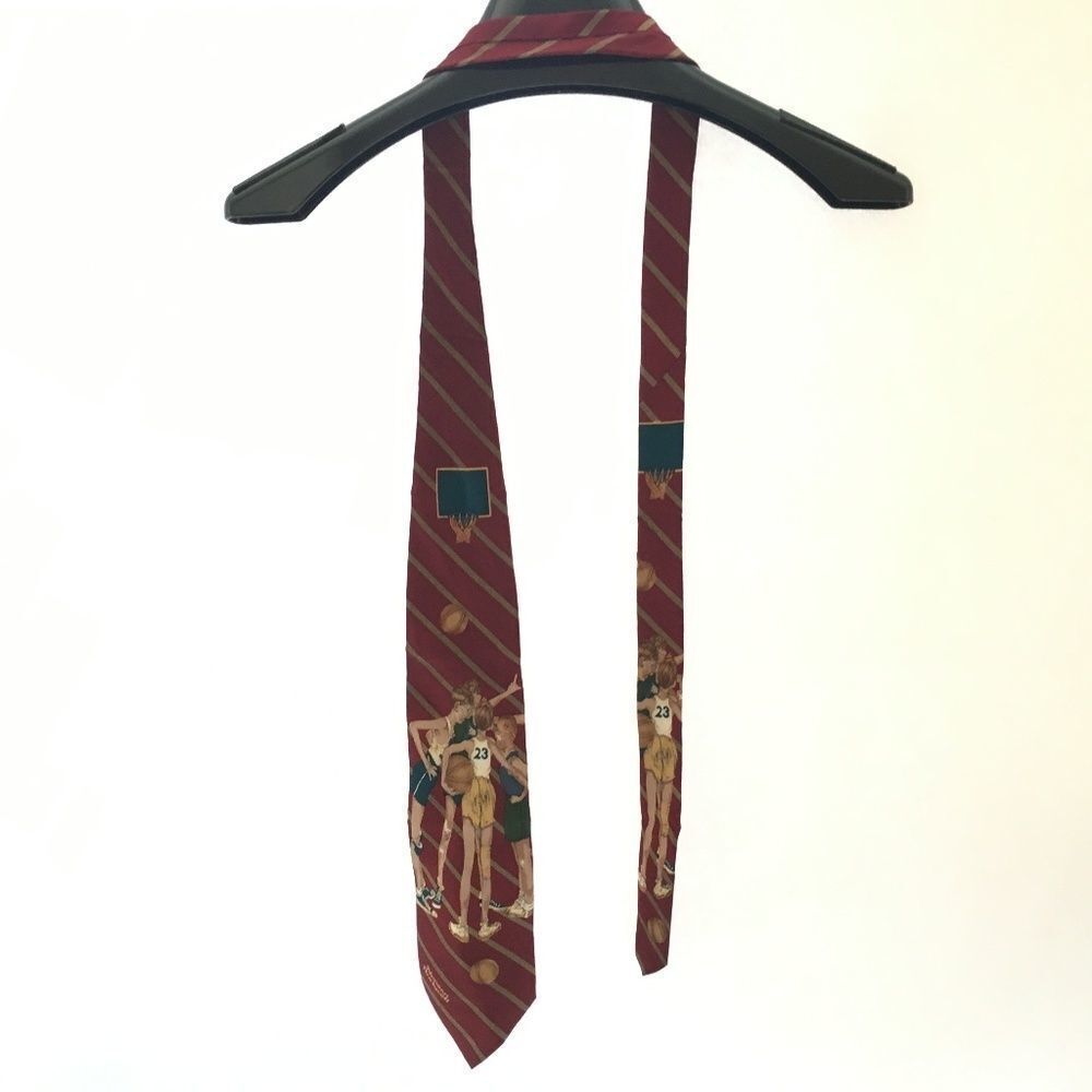 Vtg Brown & Bigelow Norman Rockwell neck tie